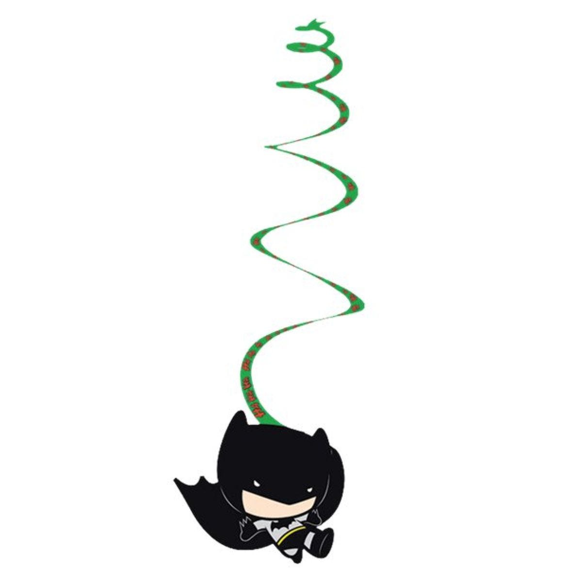 Batman & Joker Swirl Decorations (6pk)