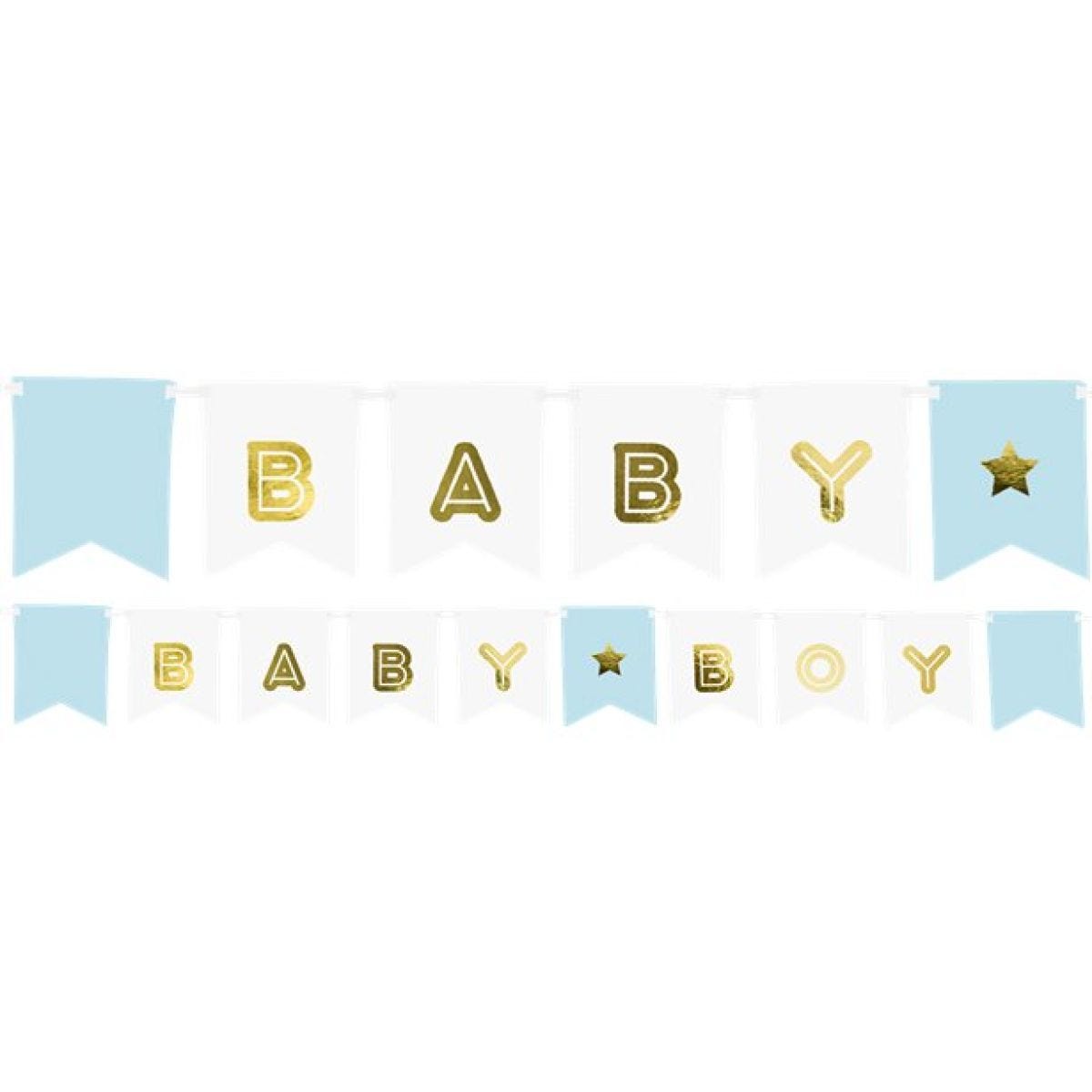 Blue Baby Boy Banner - 1.6m