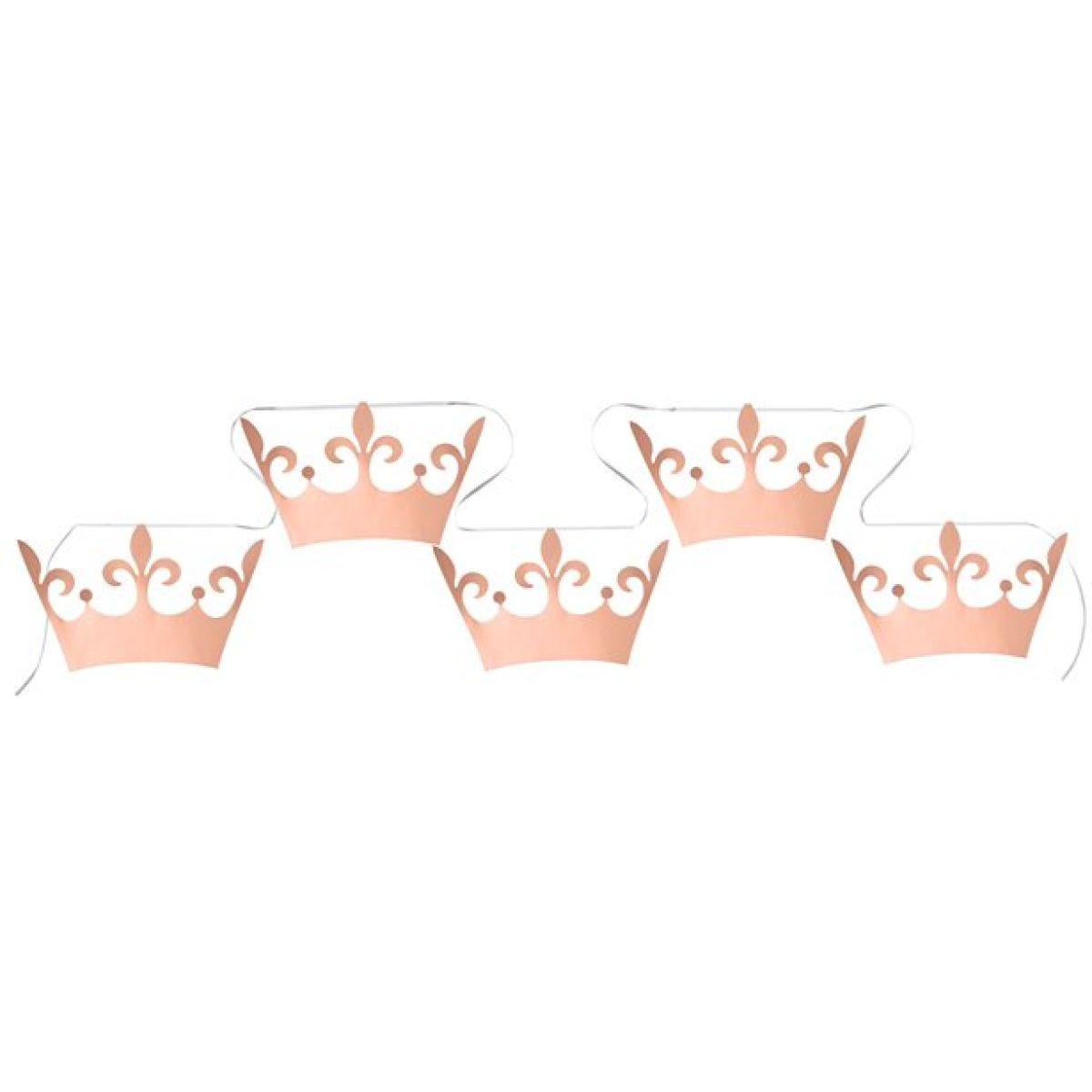 Princess Crown Foil Card Bunting - 6m