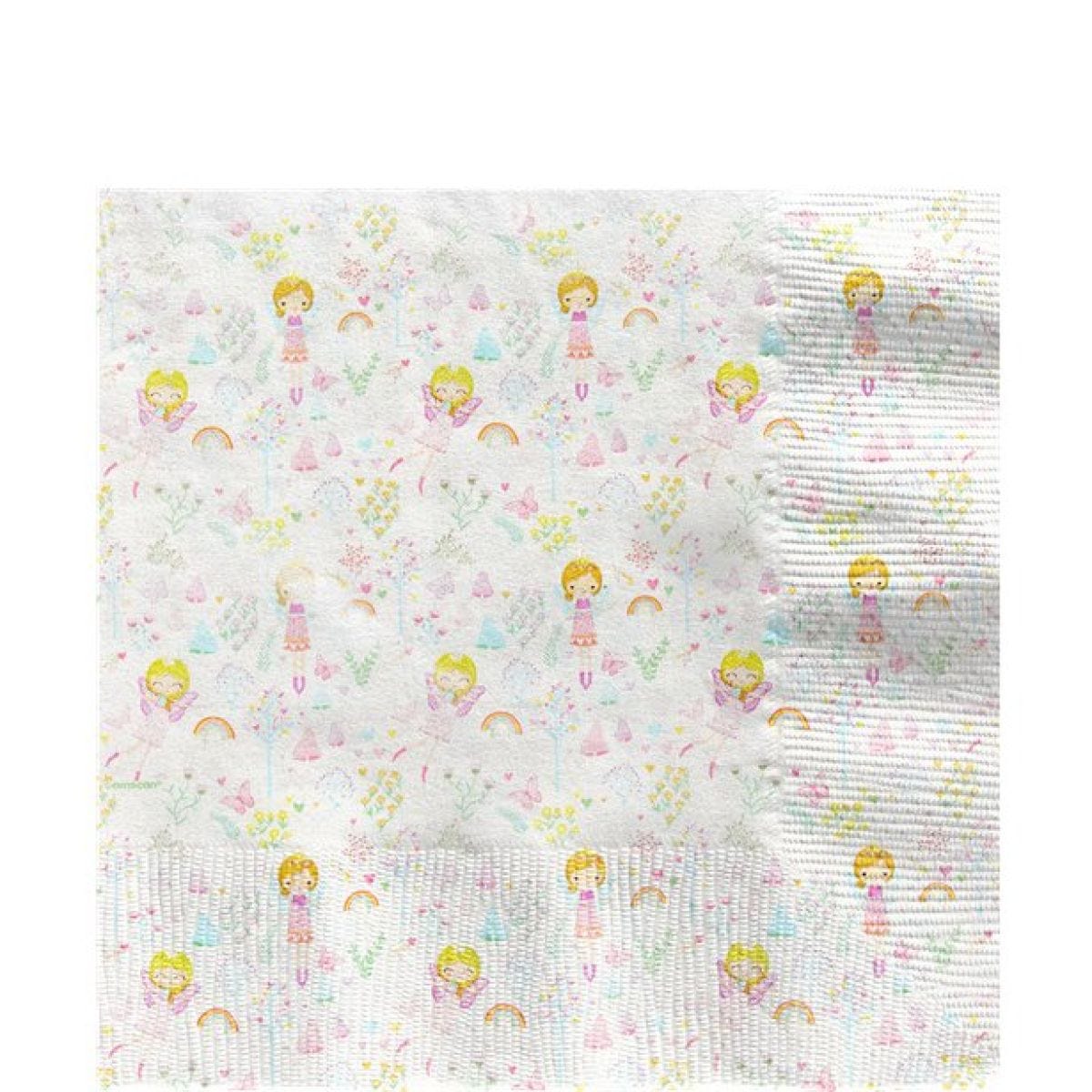 Fairy Princess Lunch Napkins - 33cm (16pk)