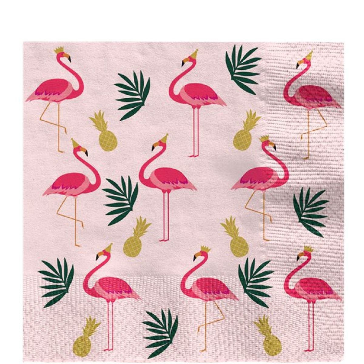 Flamingo Lunch Napkins - 33cm (16pk)