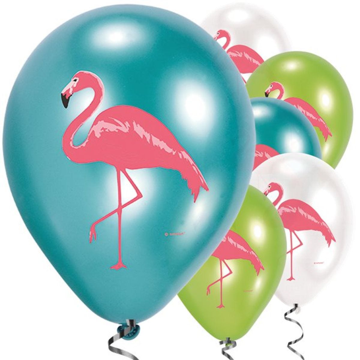 Flamingo Paradise Balloons - 11" Latex (6pk)