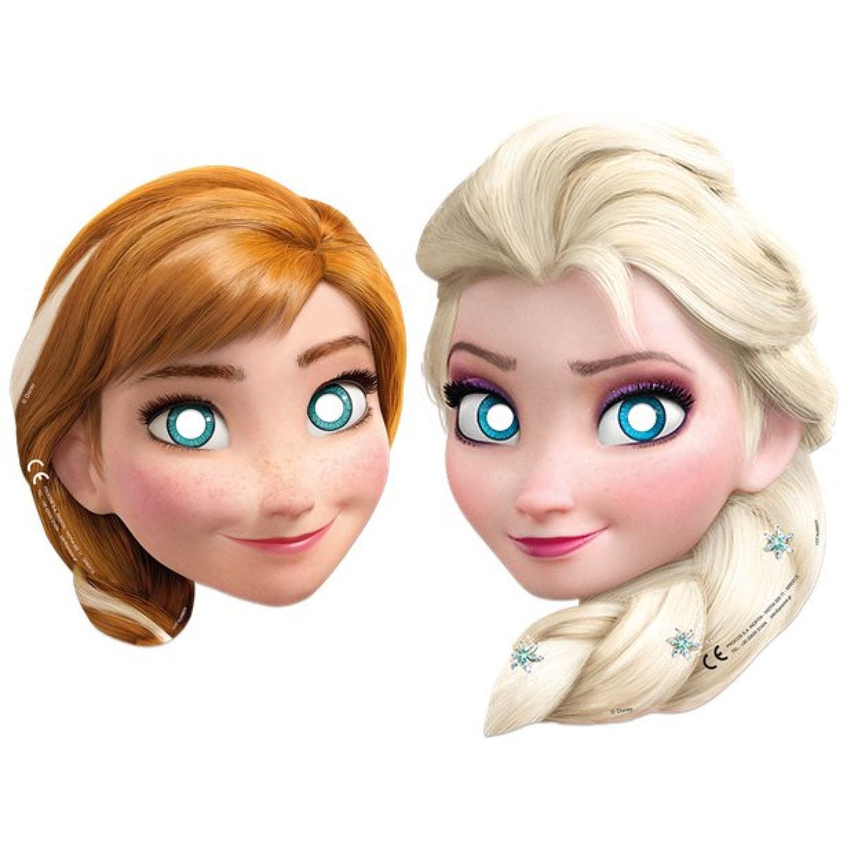 Disney Frozen 2 Wind Spirit Paper Masks