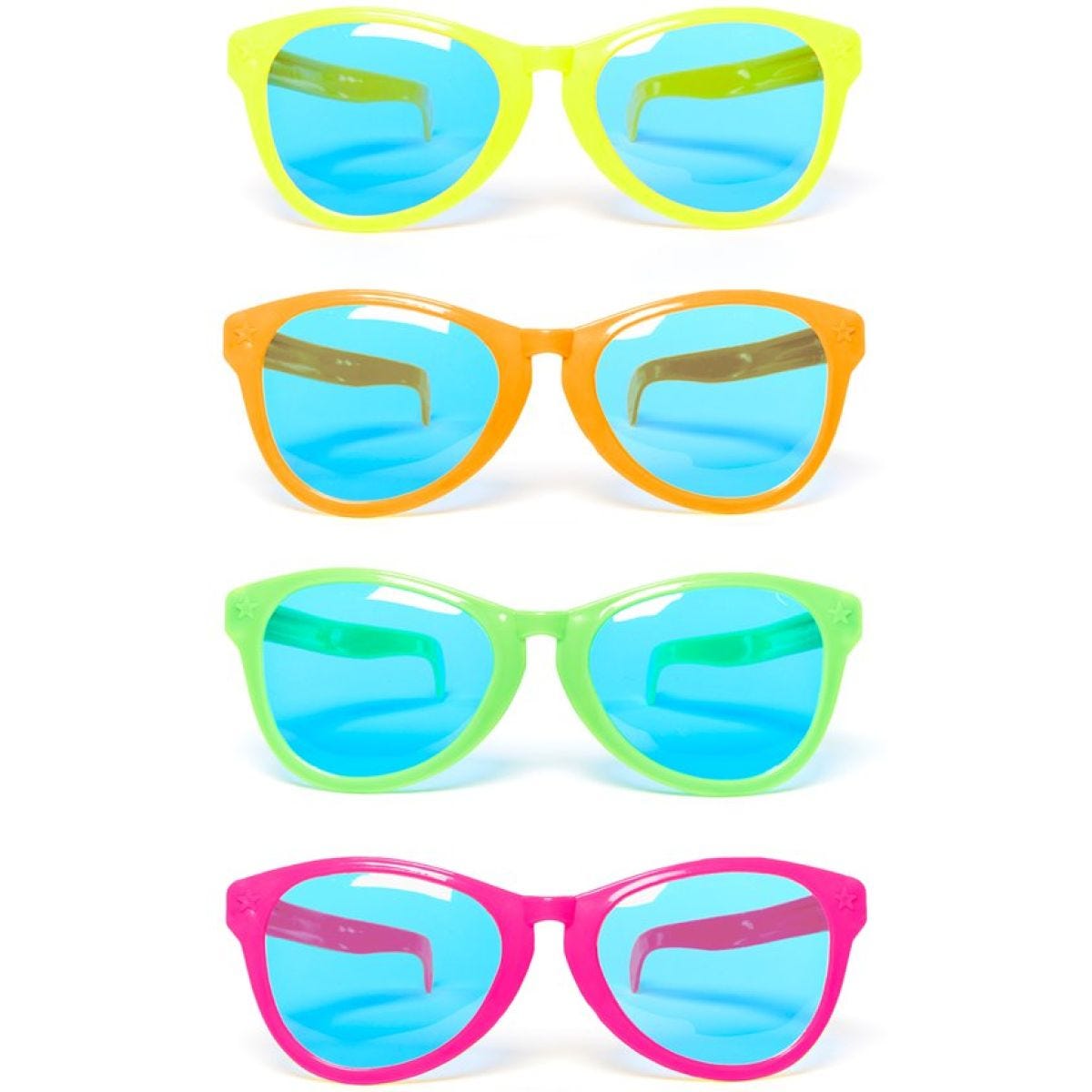 Jumbo Glasses - Assorted Colours