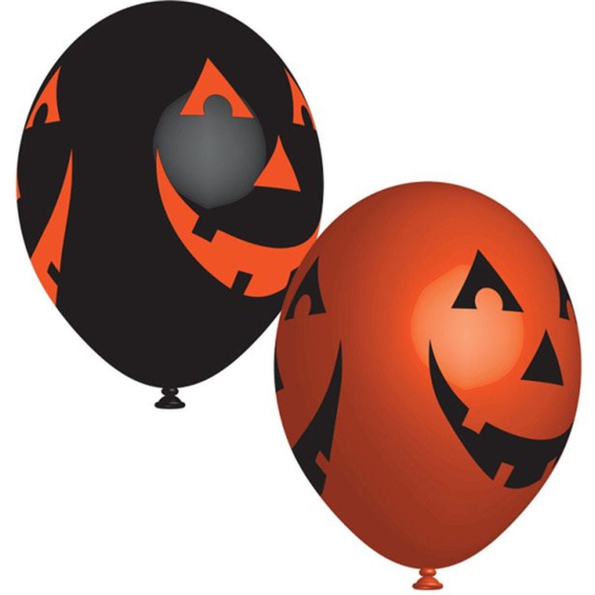 Pumpkin Balloons - 11" Latex (6pk)