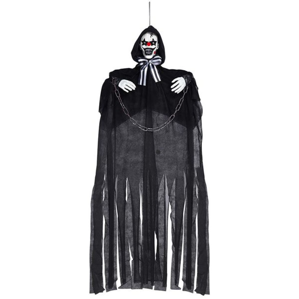 Animated Black Clown in Chains Prop - 1.3m