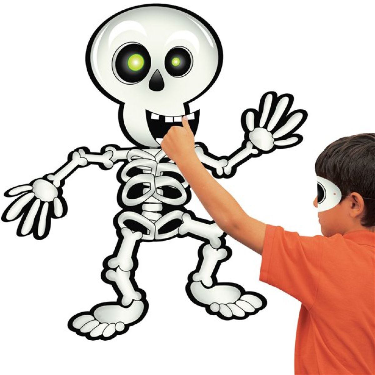 Pin the Smile on the Skeleton