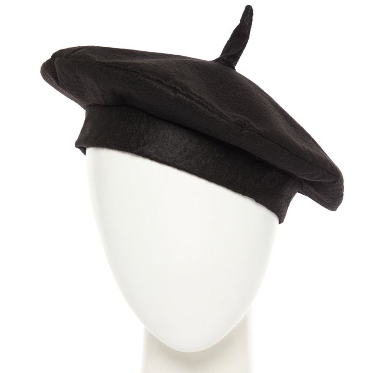 Black Beret Hat