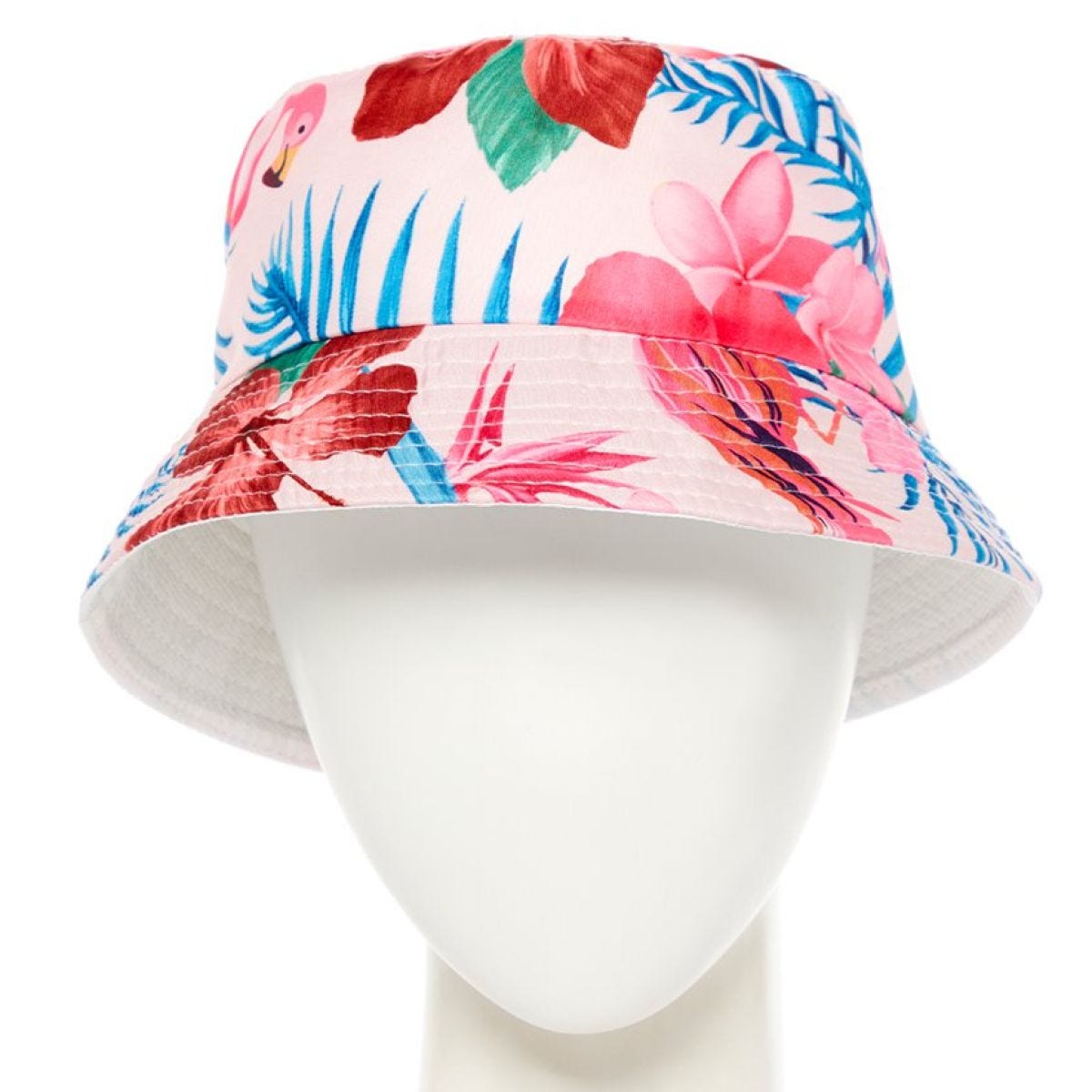 Hawaiian Flamingos Bucket Hat