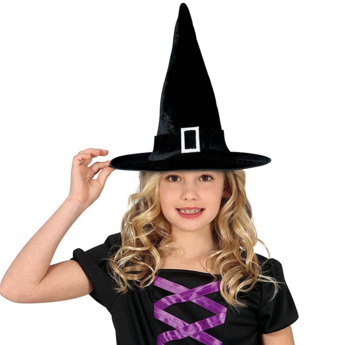 Velvet Witches Hat - Child