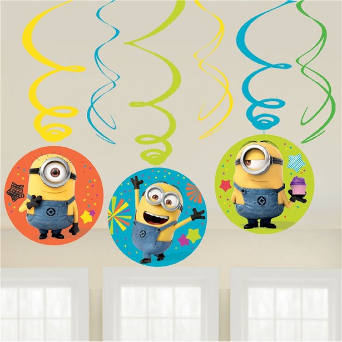 Minions Hanging Swirls - 45cm