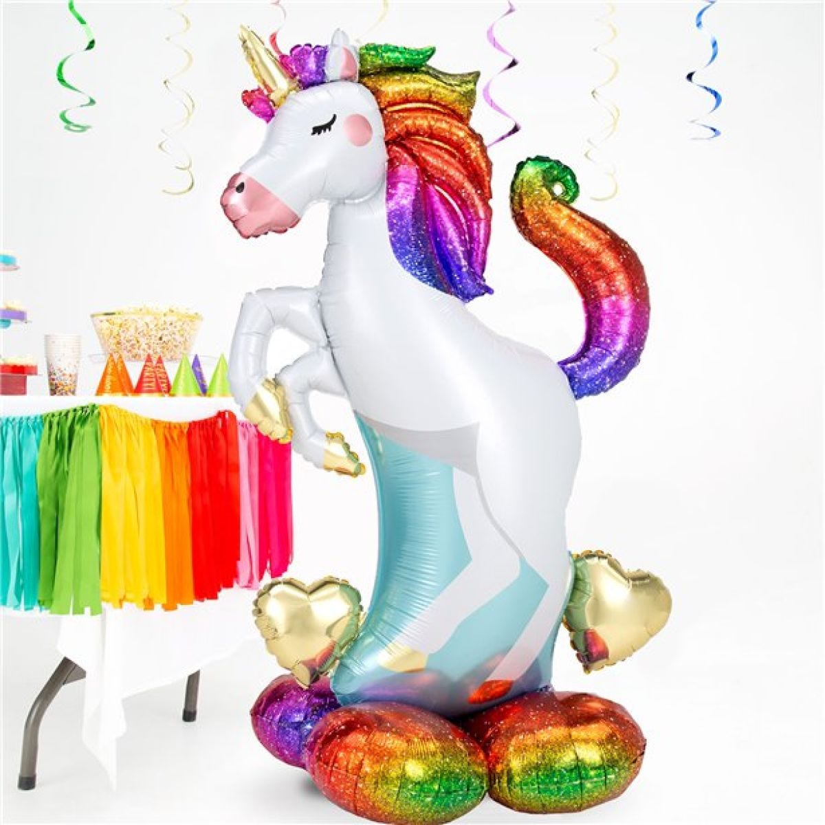 Unicorn AirLoonz Air Fill Foil Balloon - 55"