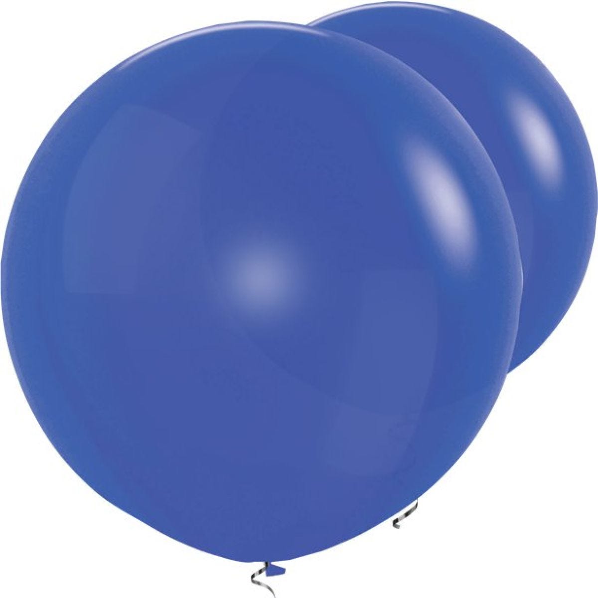 Royal Blue Giant Balloons - 36" Latex