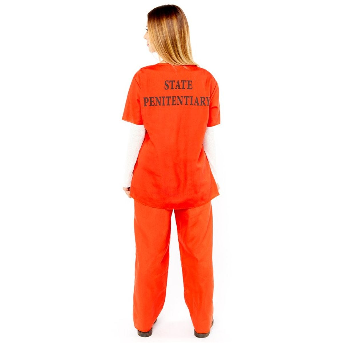 Orange Inmate Costume - Adult Costume