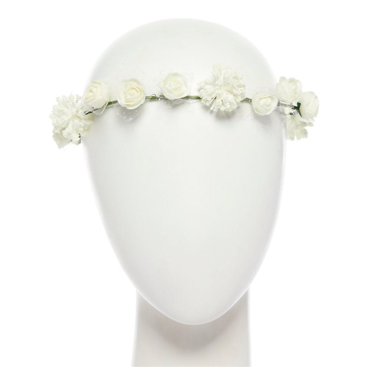 White Flower Headband