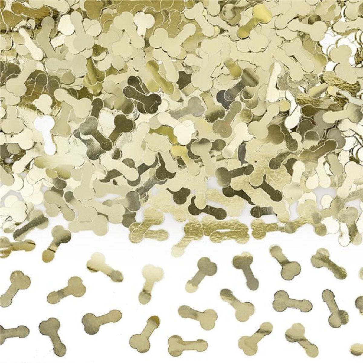 Gold Penis Confetti