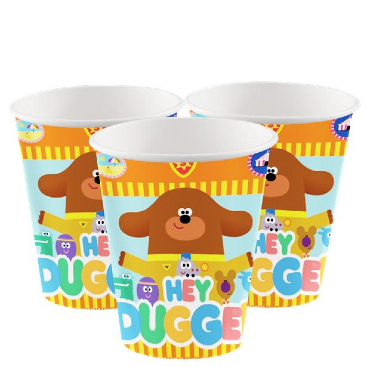 Hey Duggee Paper Cups - 260ml (8pk)