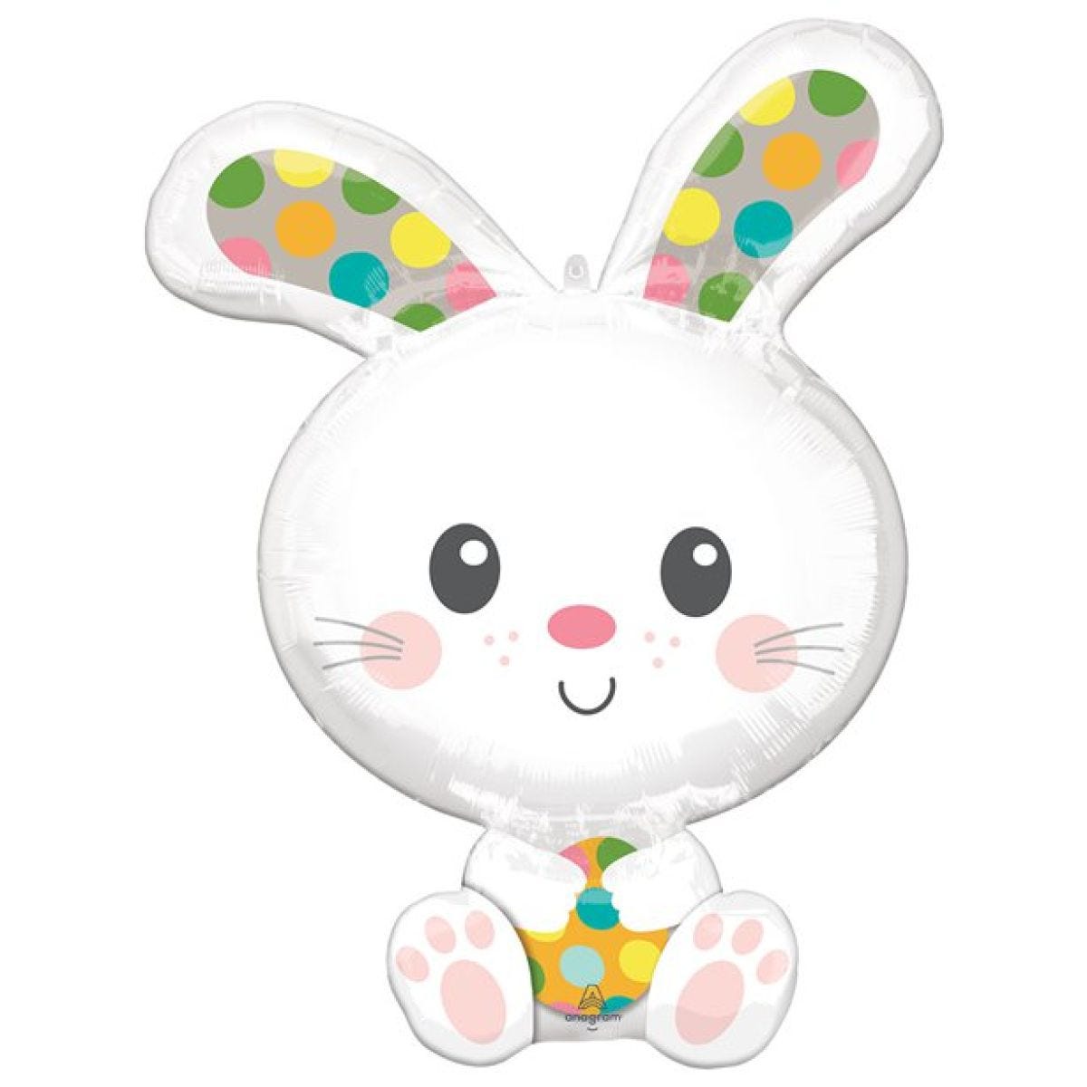 Spotted Bunny Supershape - 29" Foil