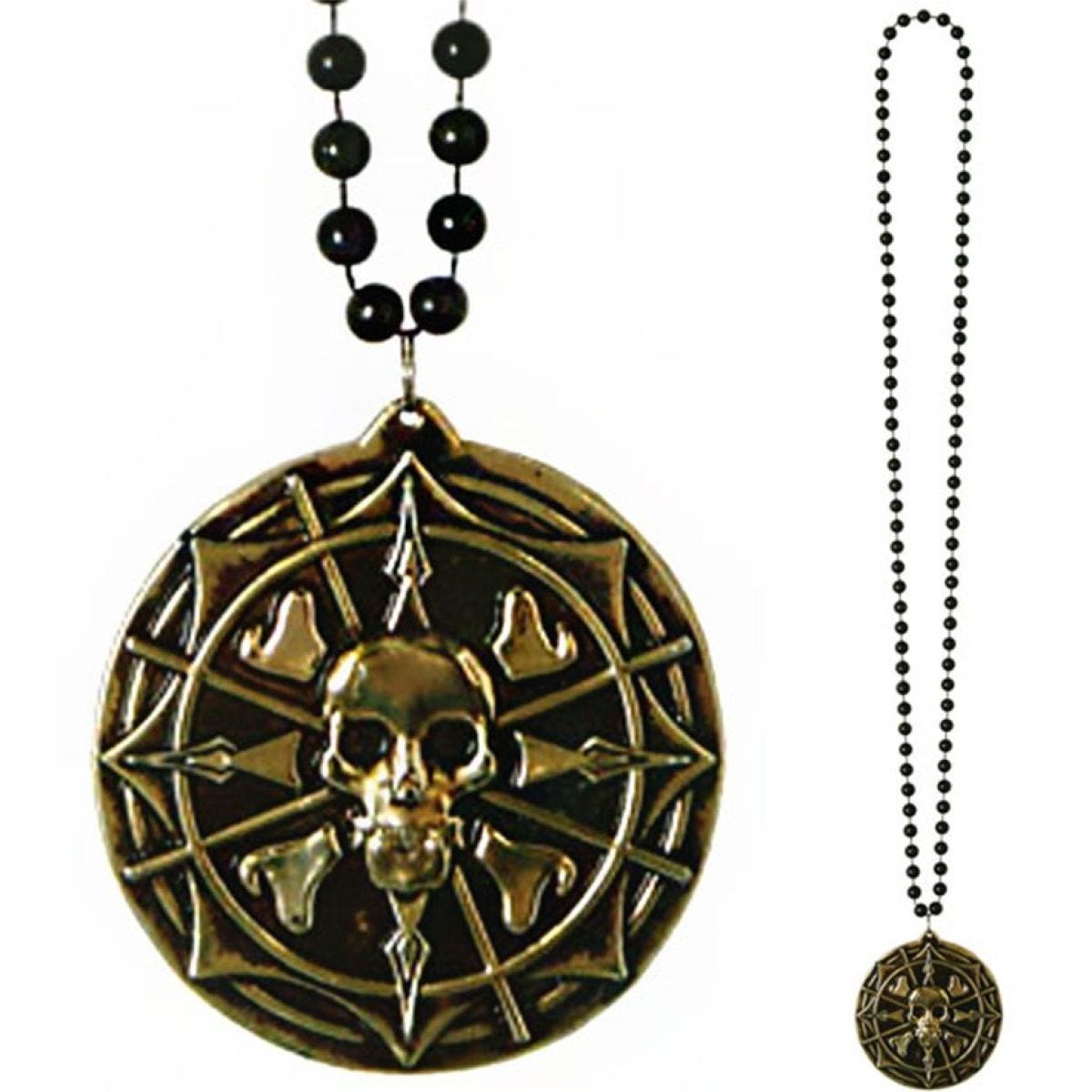 Pirate Medallion Necklace