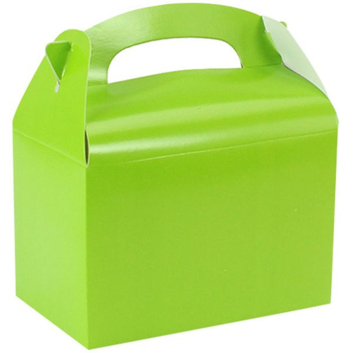 Lime Green Party Boxes