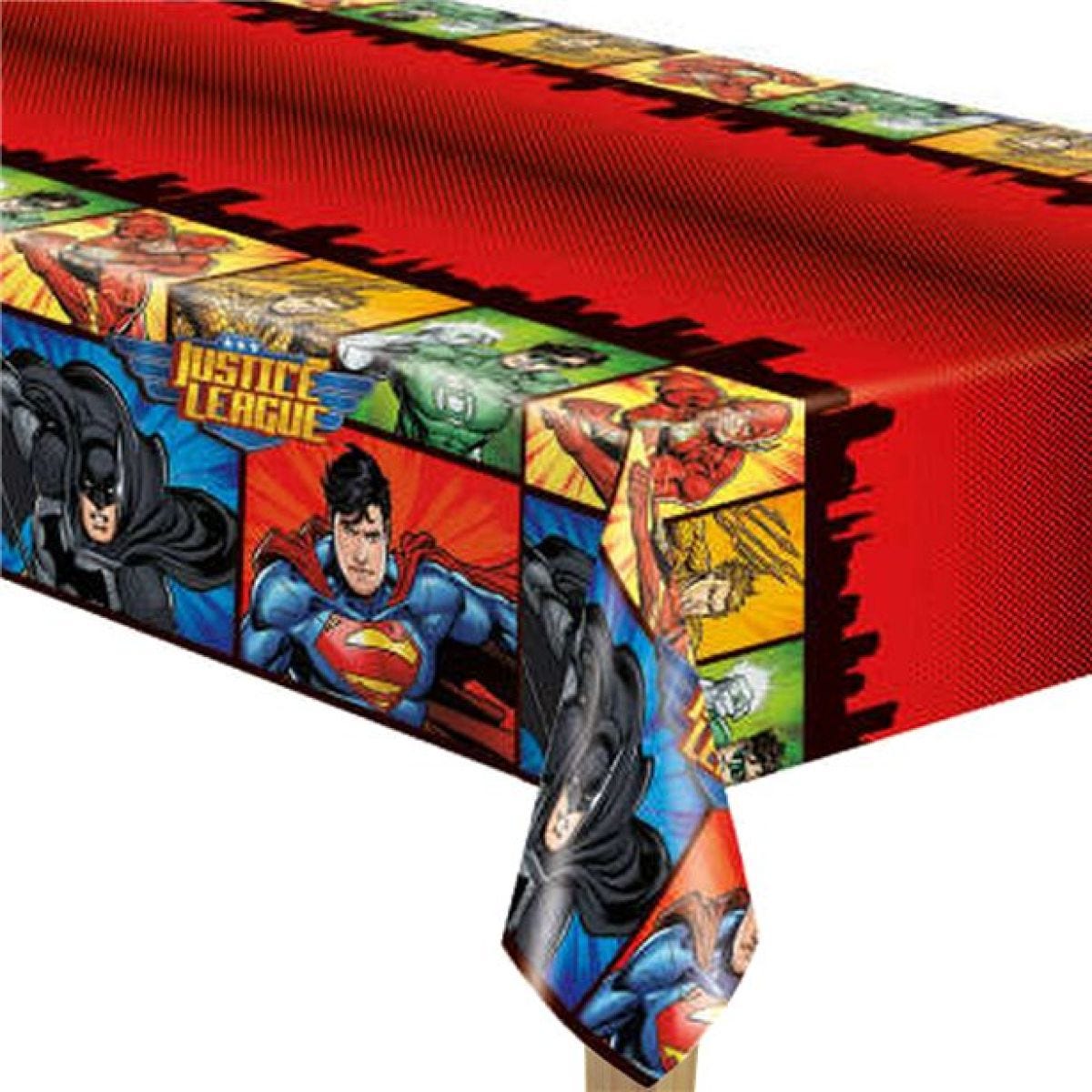 Justice League Plastic Tablecover