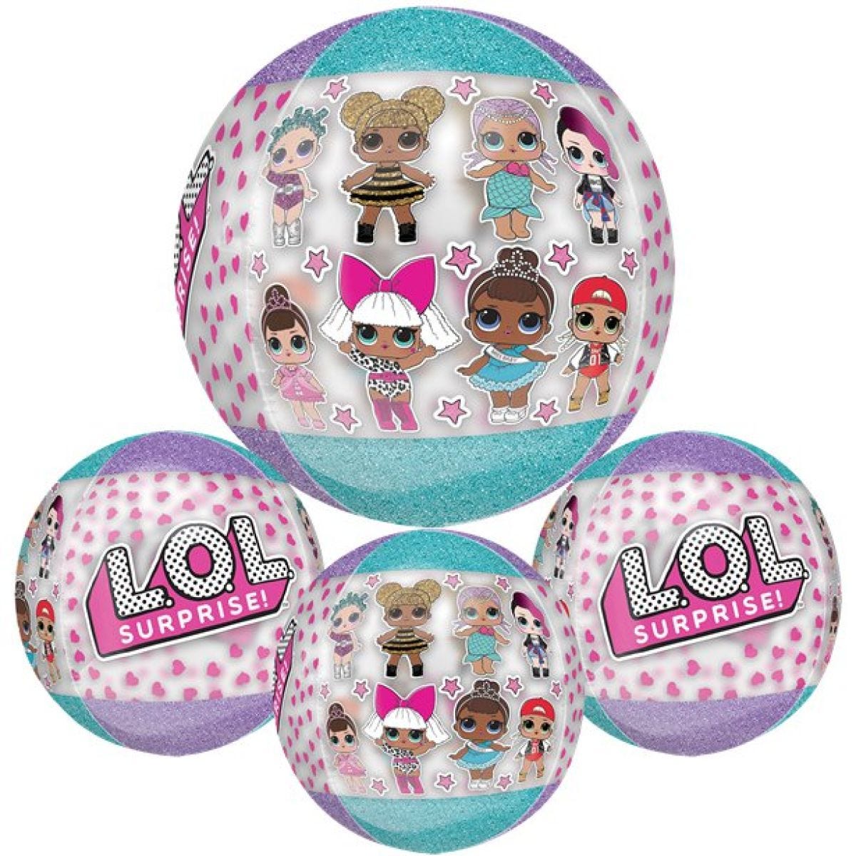 L.O.L Surprise Orbz Foil Balloon - 16"