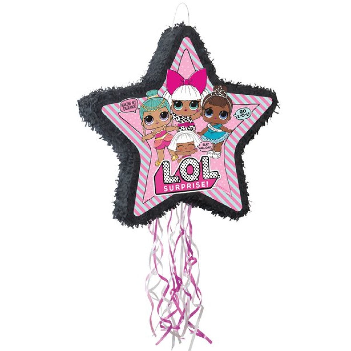 L.O.L Surprise Drum Pull Piñata - 57cm x 55cm