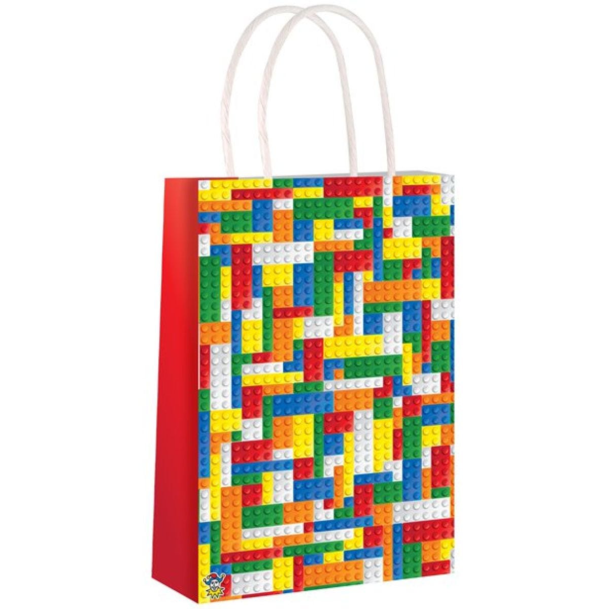 Brickz Paper Party Bag - 21cm