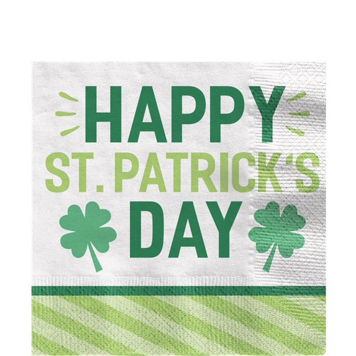 Lucky Clover 2ply Paper Lunch Napkins - 33cm (16pk)