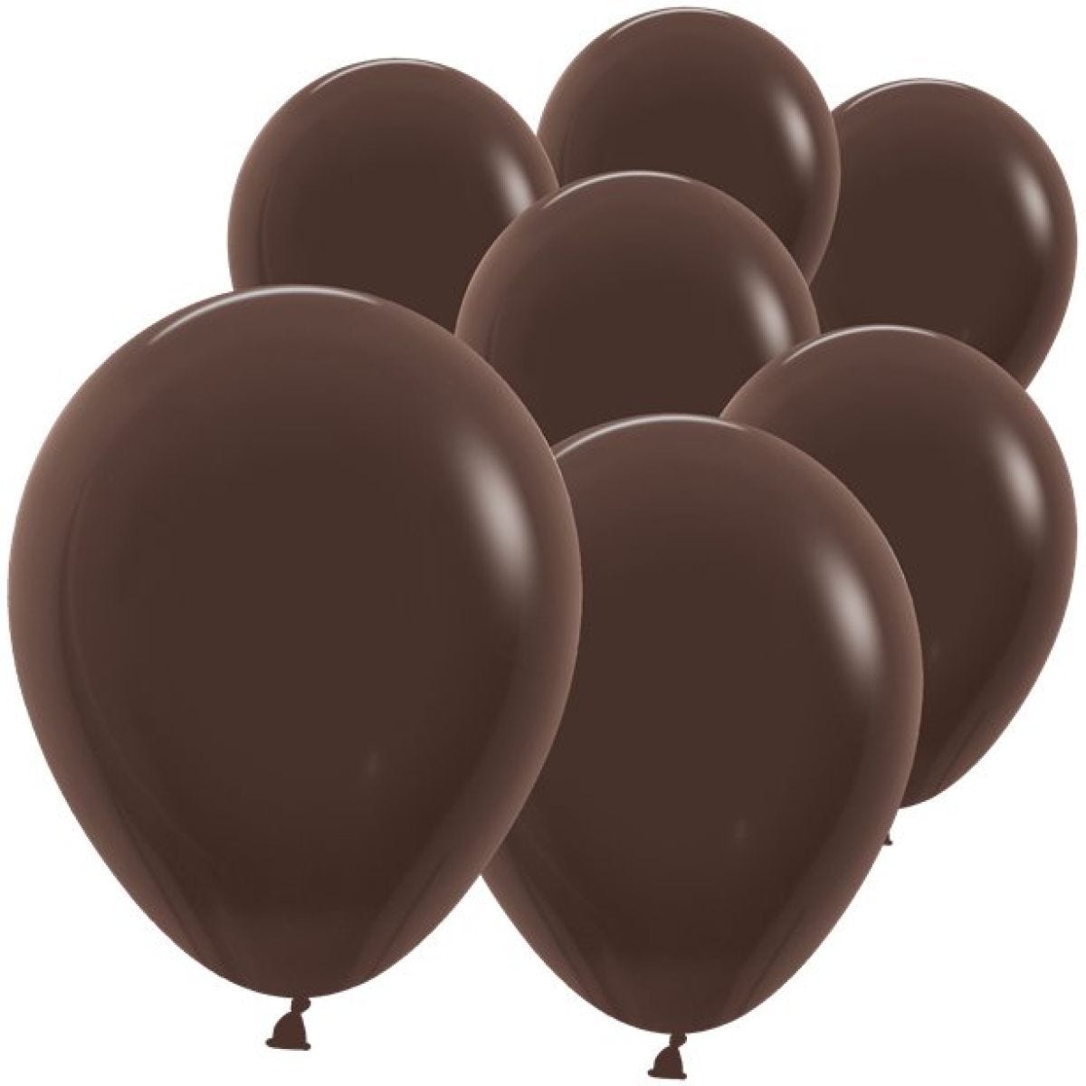 Fashion Chocolate Sempertex Latex Balloons - 5"