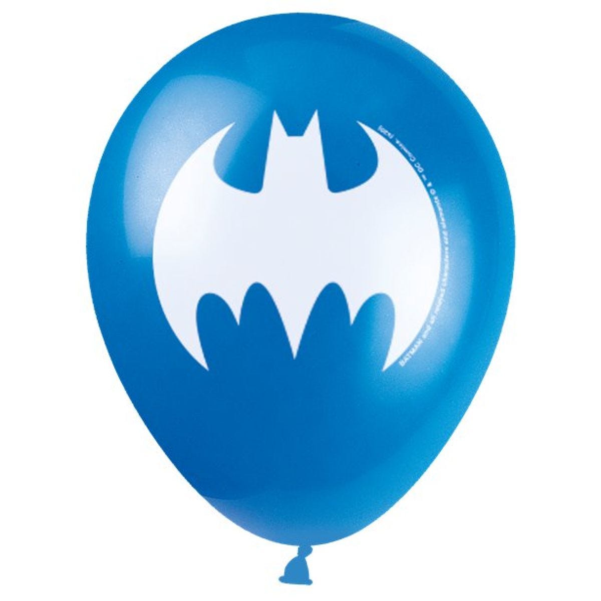 Batman Latex Balloons - 12" (8pk)