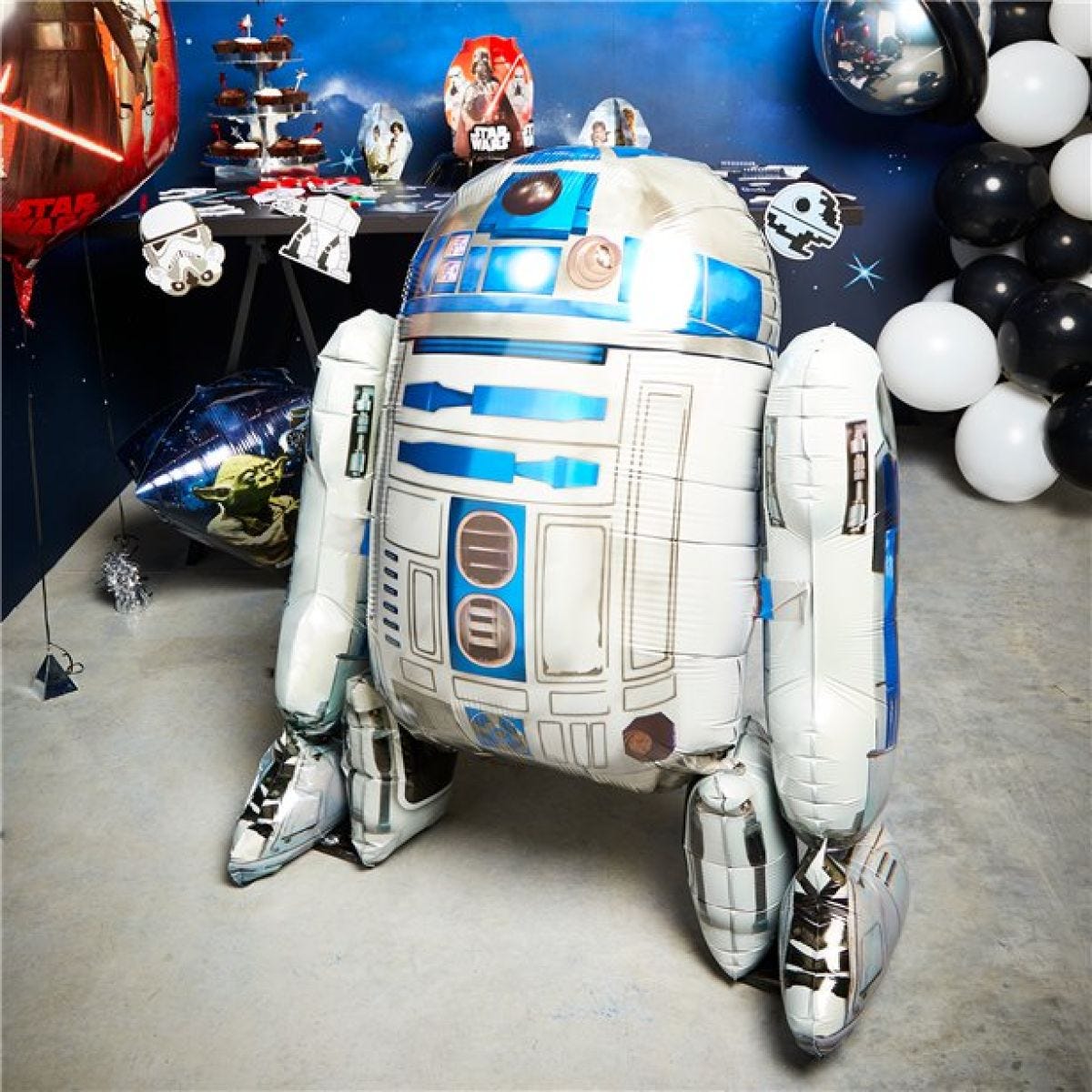 Star Wars R2-D2 Giant Foil Airwalker Balloon - 38&apos; x 34"&apos;