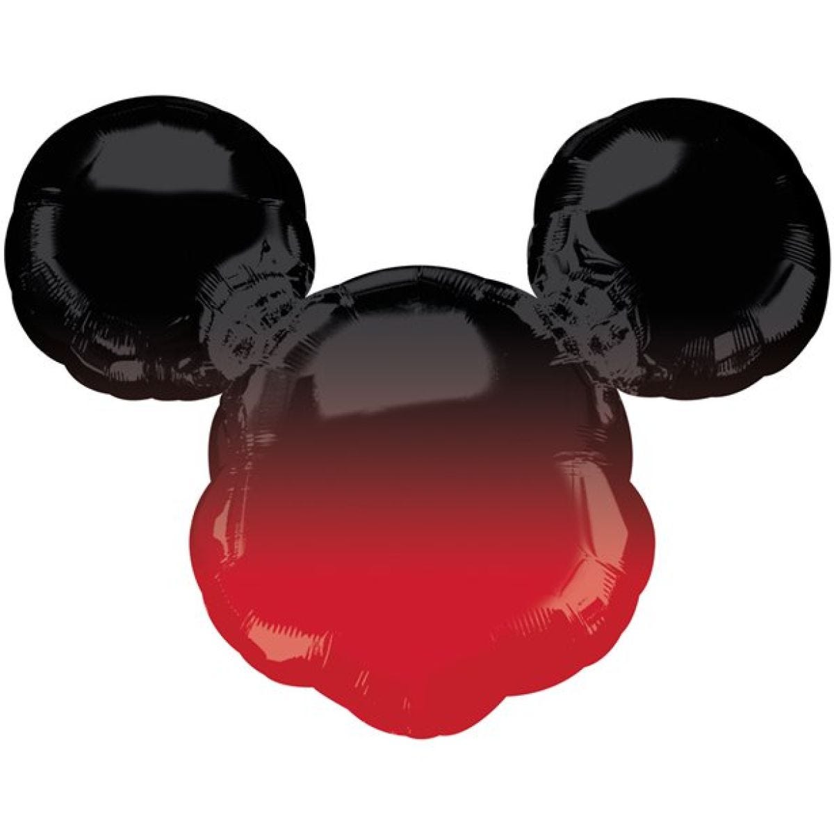 Mickey Ombre Head SuperShape Balloon - 27" x 21"