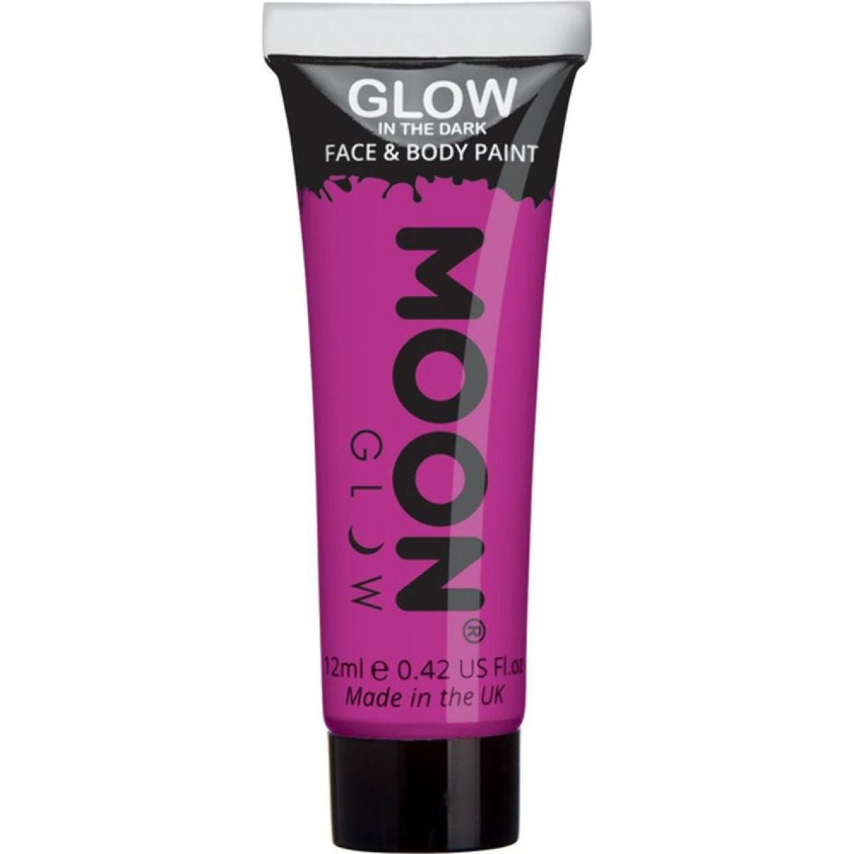 Glow in the Dark Face & Body Paint - Purple 12ml