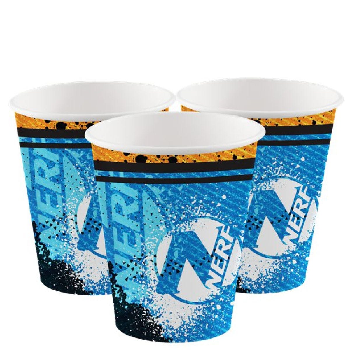 Nerf Party Paper Cups - 266ml (8pk)