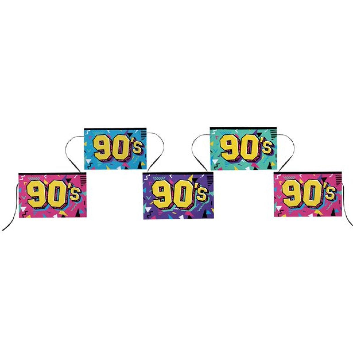 90&apos;s Bunting - 5m