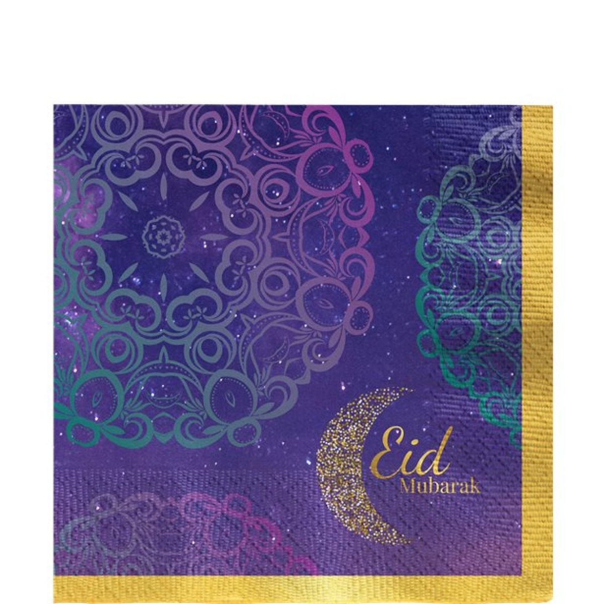 Opulent Eid Lunch Napkins - 33cm (16pk)