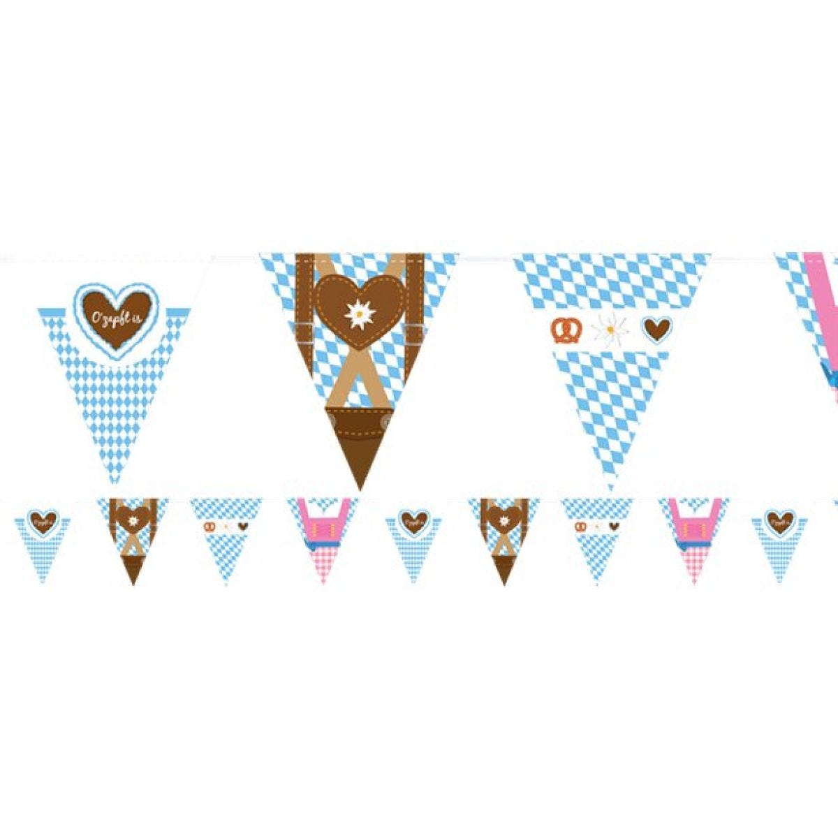 Oktoberfest Plastic Bunting - 4m