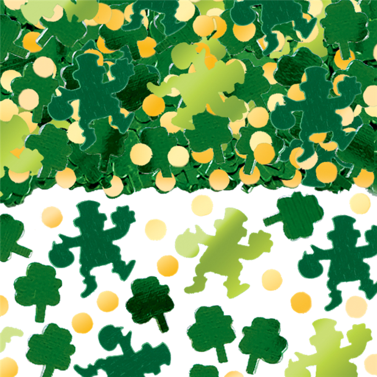 St Patrick&apos;s Day Big Pack Of Shamrocks Table/Invite Confetti