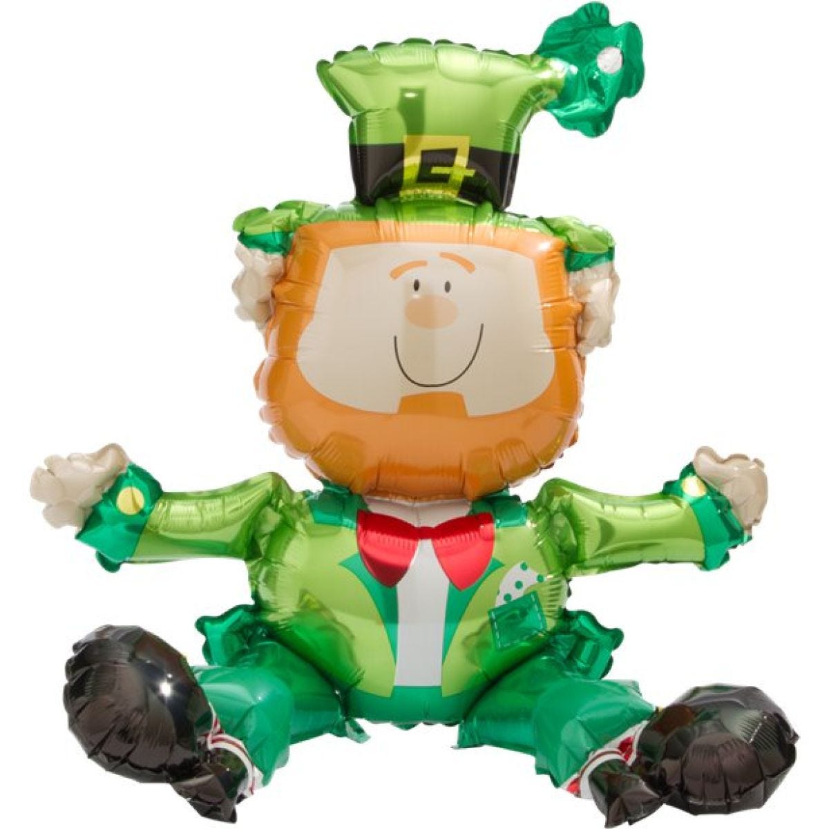 St Patrick&apos;s Day Sitting Leprechaun Balloon - 22&apos;&apos; Foil