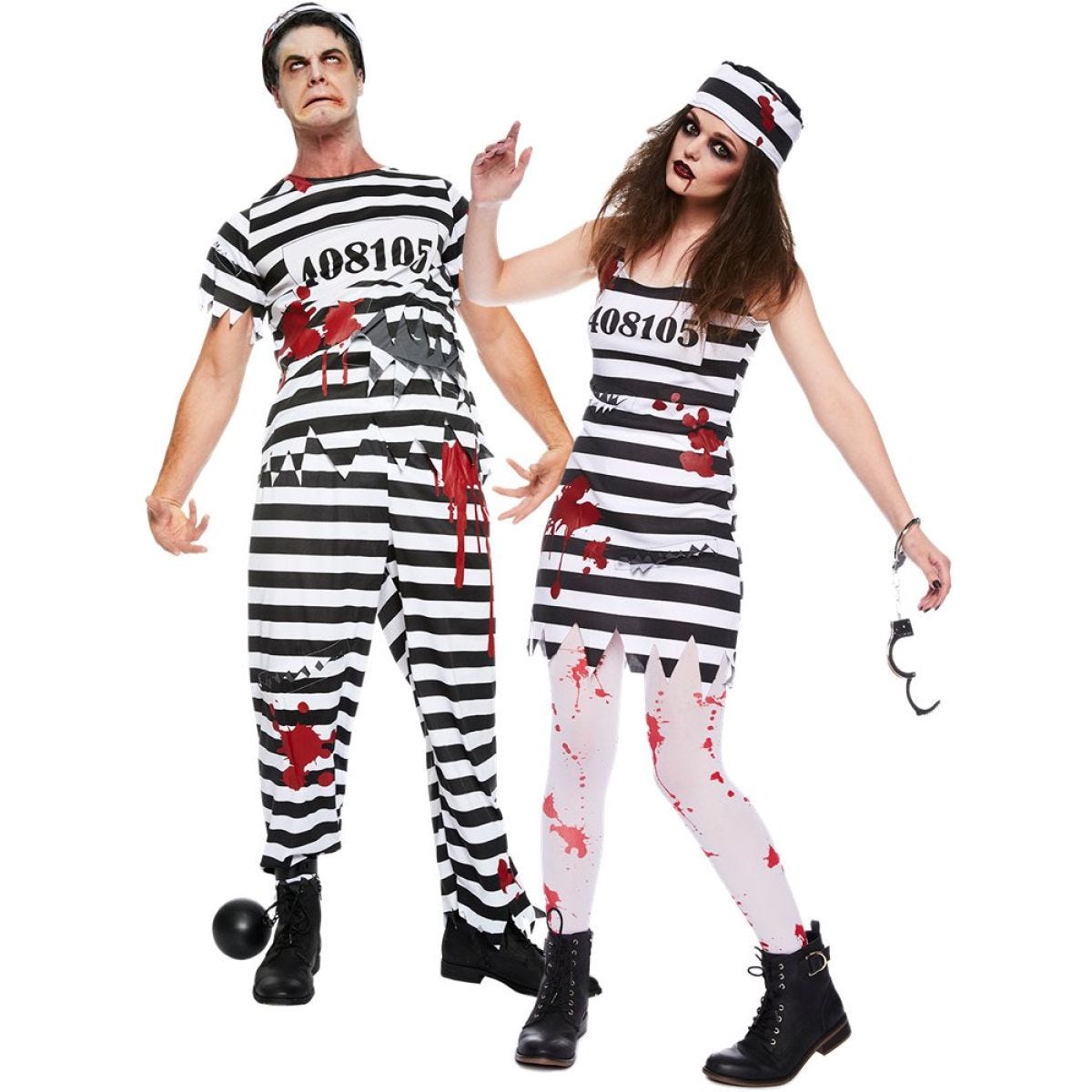 Zombie Convict Couple Kit