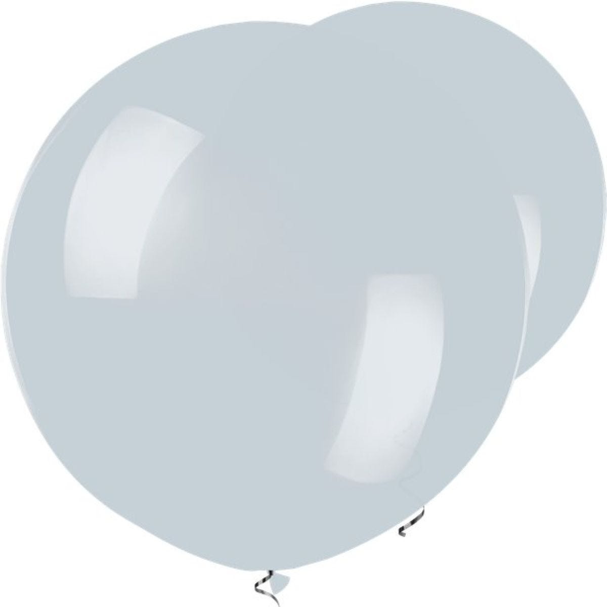 Fog Grey Large Balloons - 36" Latex