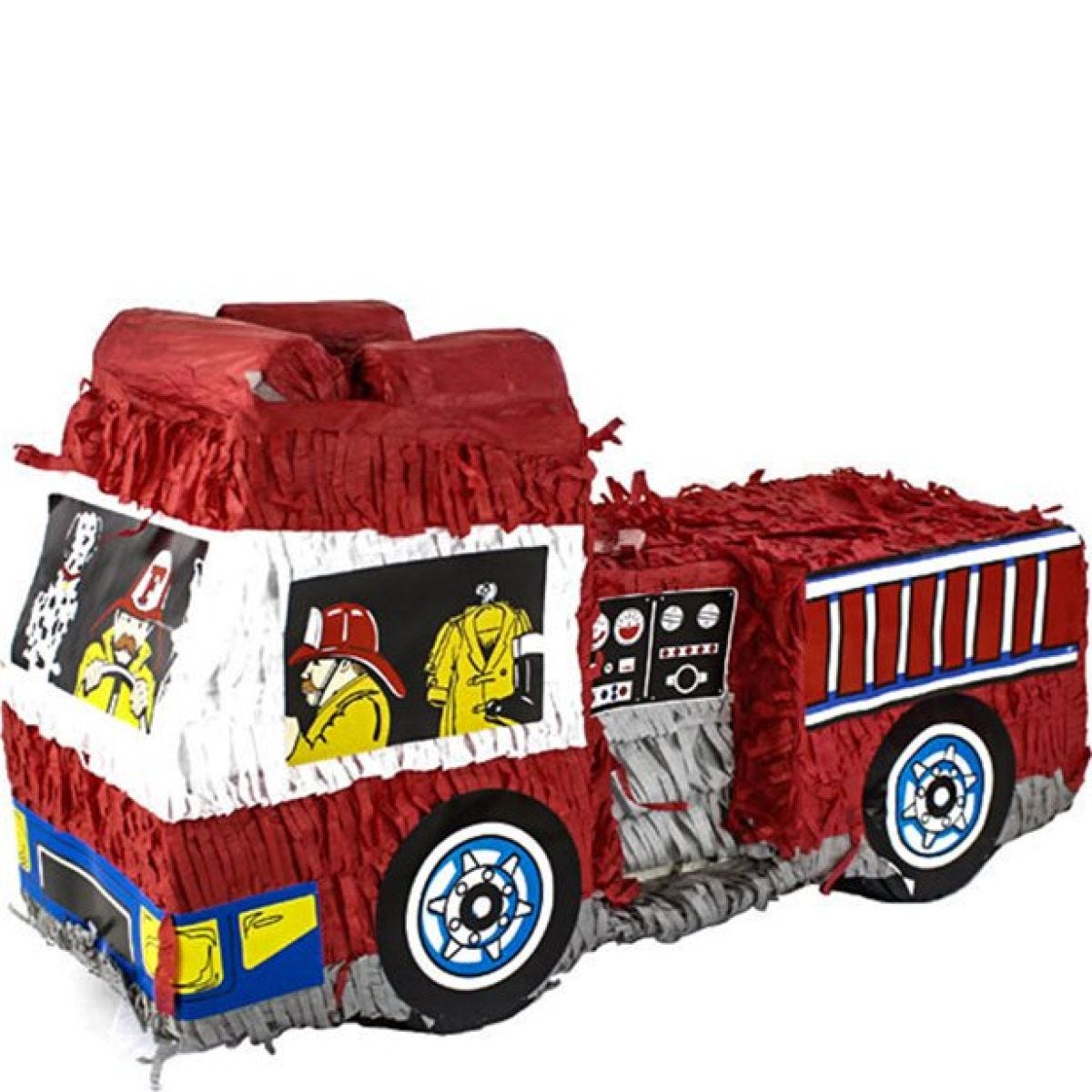 Fire Engine Piñata - 48cm x 28cm