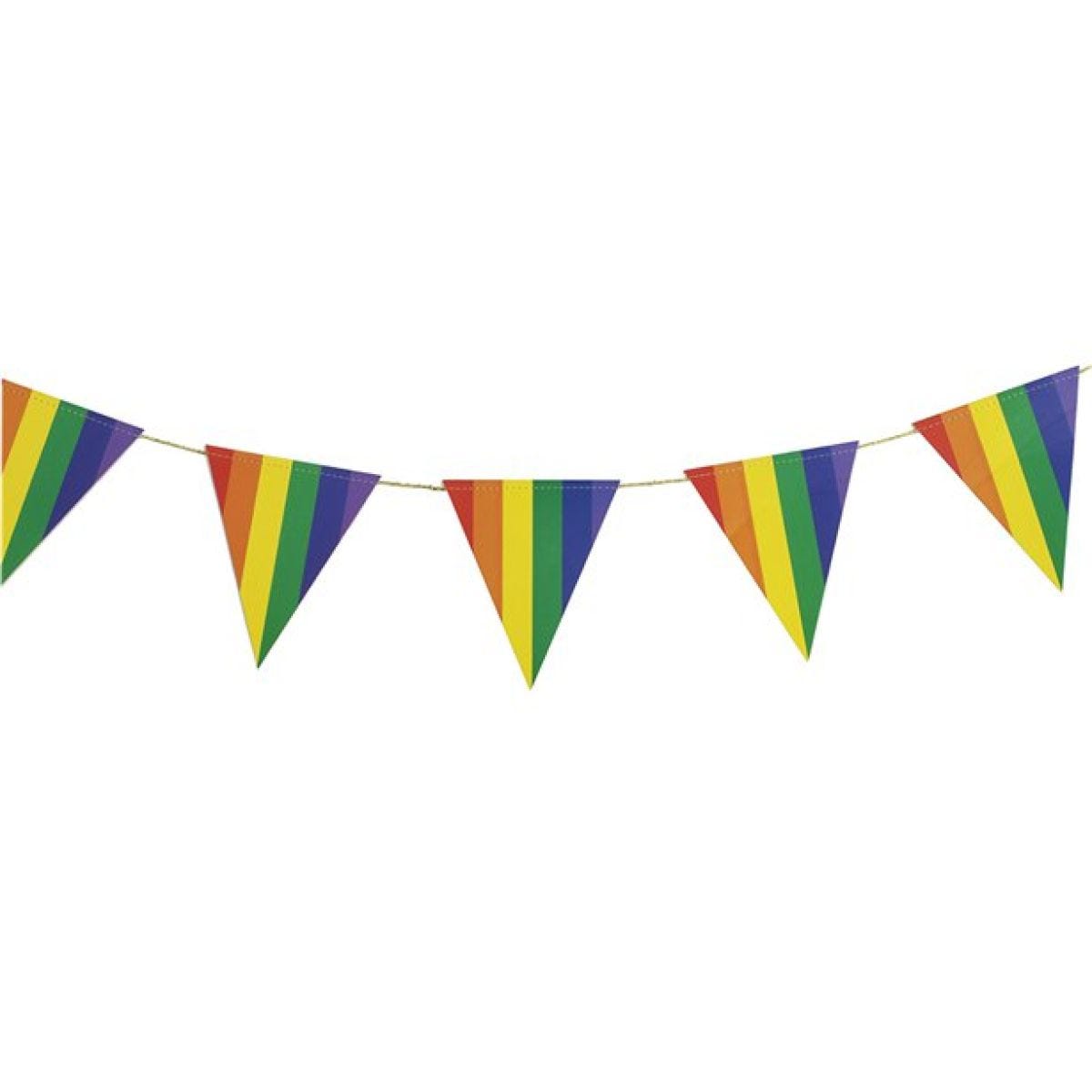 Rainbow Triangle Bunting - 5m