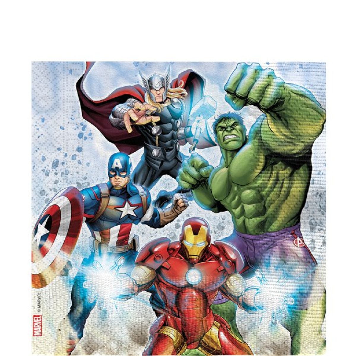 Avengers Infinity Stones Paper Napkins - 33cm