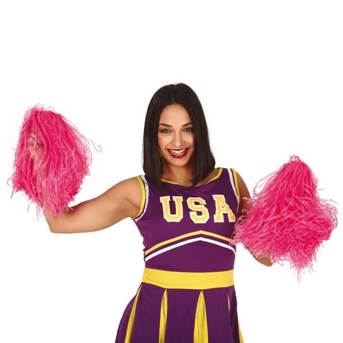 Cheerleader Pom Poms Pink