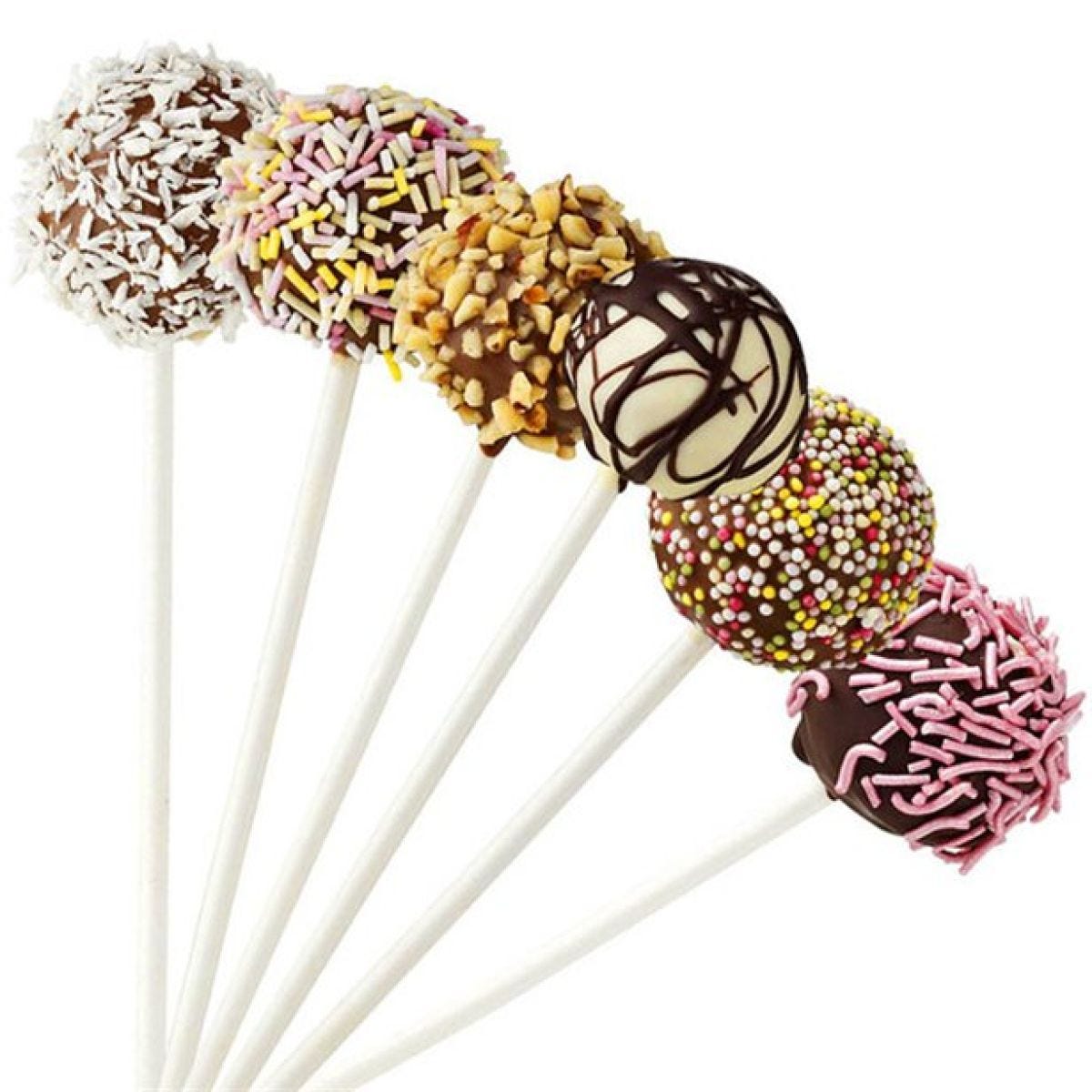 White Cake Pop Sticks - 15cm