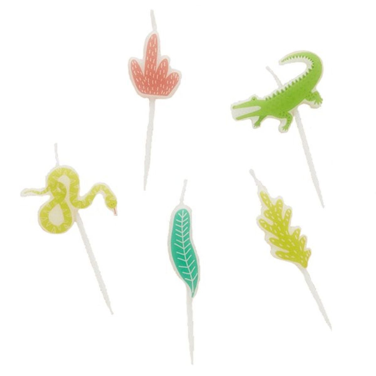 Jungle Candles (5pk)