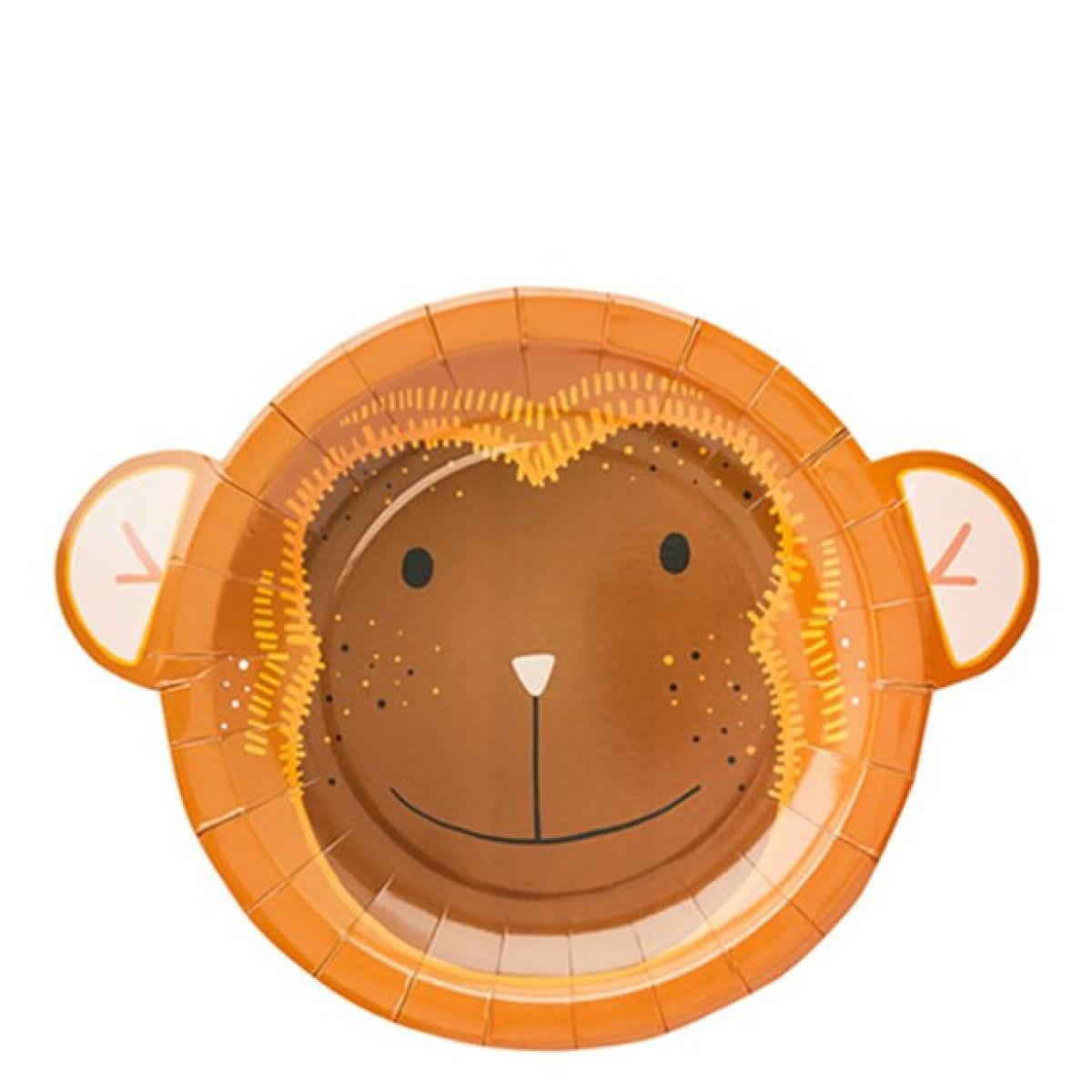 Snappy Monkey Paper Plates (10pk)