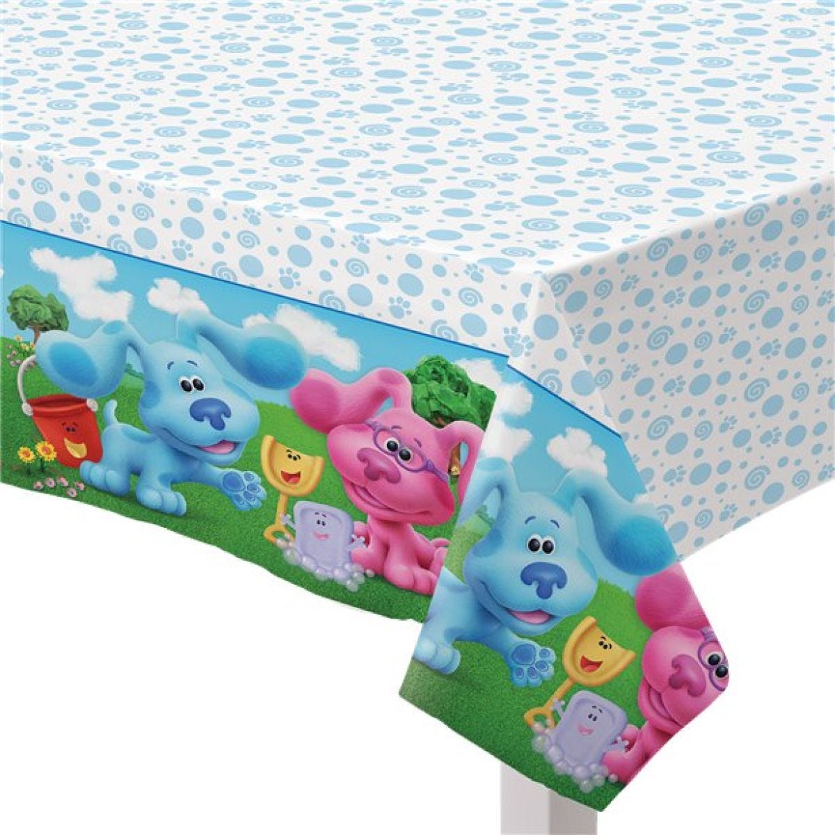 Blue&apos;s Clues Paper Tablecover - 1.2m x 1.8m